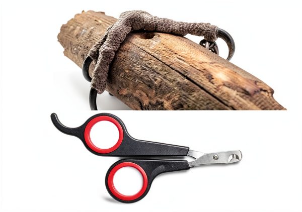 Pet Nail Clippers Stainless Steel Safe Grip Small Animal-1