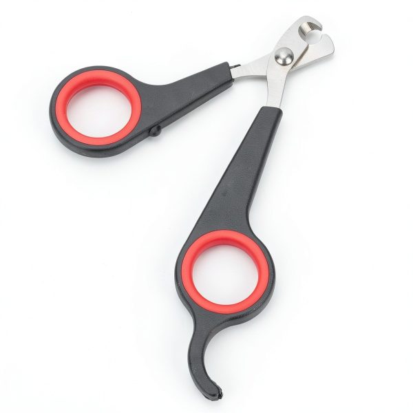 Pet Nail Clippers Stainless Steel Safe Grip Small Animal-4