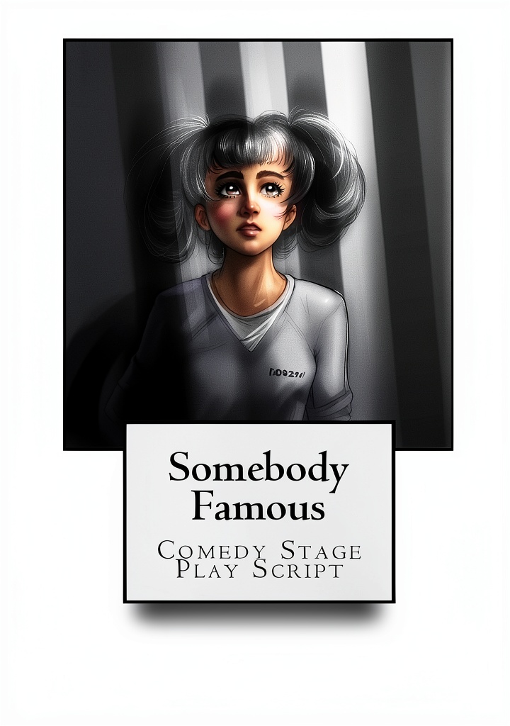 Kindle eBook open on a tablet showing a comic drama scene