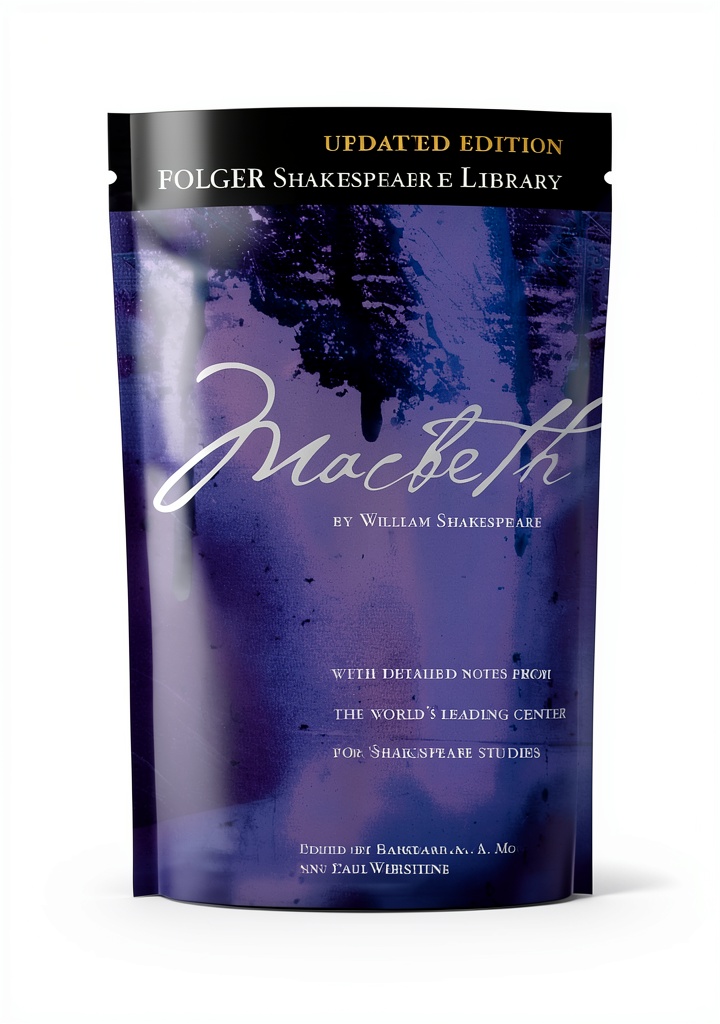 Simon Schuster Shakespearean literature book cover showcasing classic design