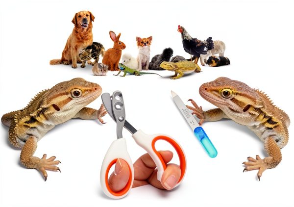 Ranjaner Stainless Steel Bearded Dragon Nail Clipper Small-6