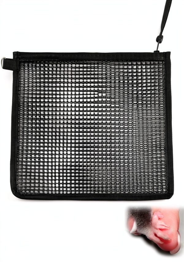 Tinkare Sugar Glider Nail Trimmer Pouch Mesh Pet Care-0