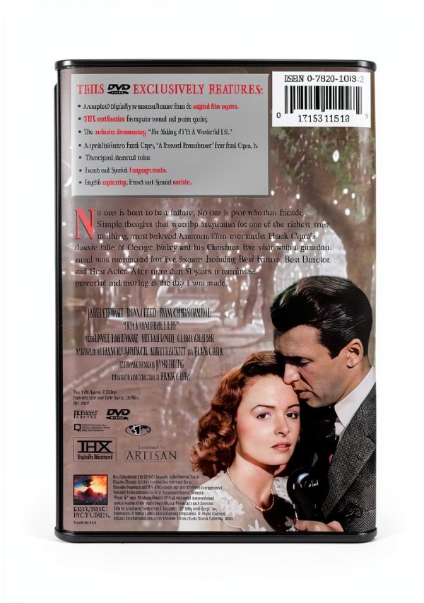 Frank Capra DVD - Its a Wonderful Life - Black & White Spanish Dub-1