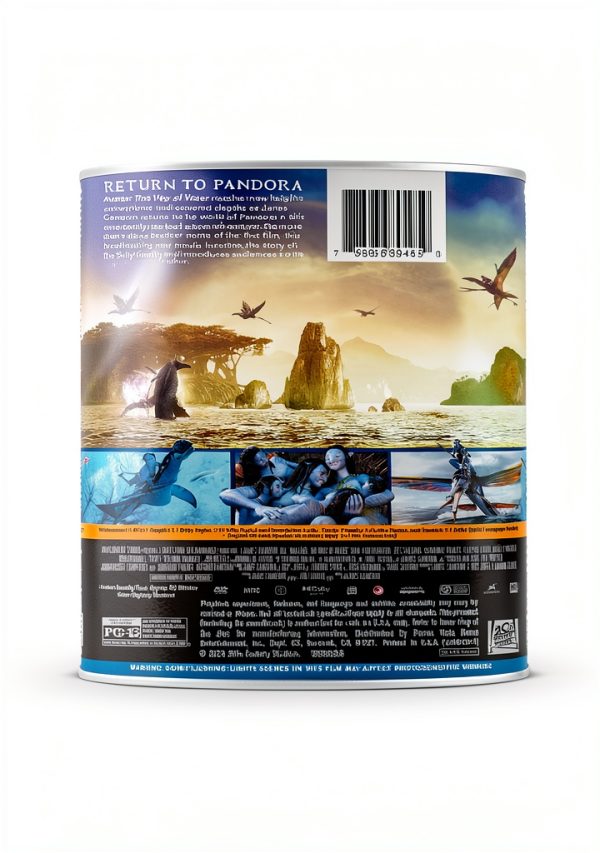 Avatar Way of Water DVD 20th Century Studios Film – 3h12 Runtime,-1