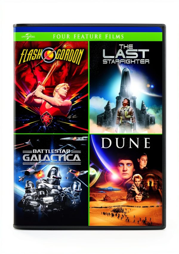 Science Fiction DVD 4-Disc Set French Dub Subtitles 2.35:1 Ratio-0