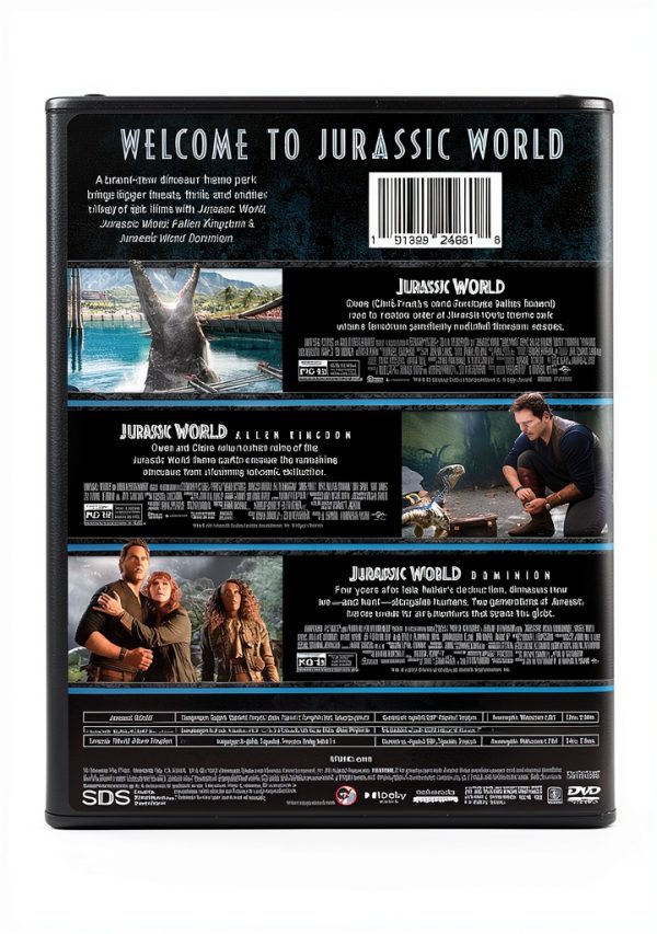 Universal Studios 3‑Disc DVD – PG‑13 Sci‑Fi Adventure, 402 min Runtime-2
