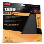 Paper Sheets 9" X 11" Micro Fine 1200 3M 32022 Sanding Roll-0