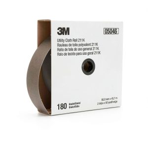 3M Utility Cloth Roll 211K 180 J-Weight Gray Full‑Flex-0