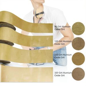 Total 20 Yards Long Continuous Roll Kit - 80 120 220 320 Grit PSA Longboard Sandpaper, 2-3/4" Wide - Self Adhesive Stickyback Sandpaper for Automotive, Woodworking, Hand Sanding Blocks-0